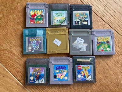 Spil til Gameboy og Gameboy Color, Gameboy, Hej, jeg sælger følgende Gameboy og Gameboy Color spil t