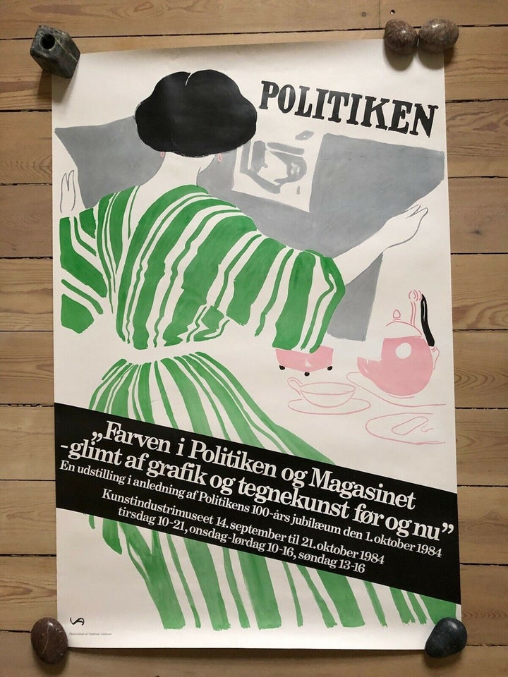 Plakatudkast, Andersen , motiv: 100-års jubilæum – dba.dk – og Salg af Nyt og Brugt