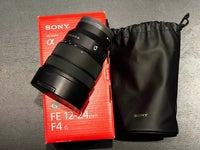 Vidvinkel Zoom, Sony, FE 12-24mm F4 G