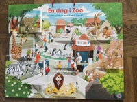 En dag i zoo, en bogplakat med 8 små bøger, Jan Mogensen