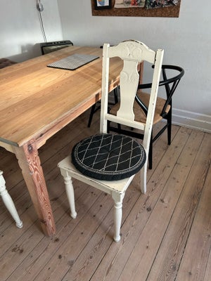 Køkkenstol, Træ, Fine gamle træstole til spisebordet eller køkkenet
