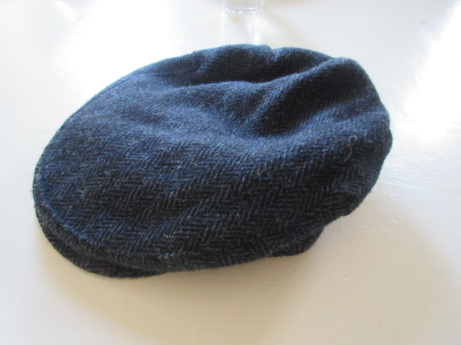 Hat, Glen Appin Harris Tweed Wool Country Flat Cap , str. One