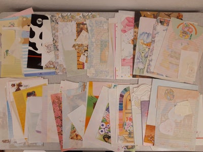 Brevpapir, Brevpapir med dyr, Brevpapir med dyr.
Fra min barndom i 90erne og 00erne.

Samlet pris 10