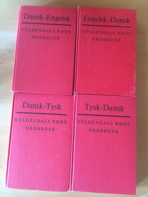 ordbøger, Egon Bork, år 1973, niende udgave, dansk-tysk, tysk-dansk, Gyldendahls røde ordbøger.

Lig