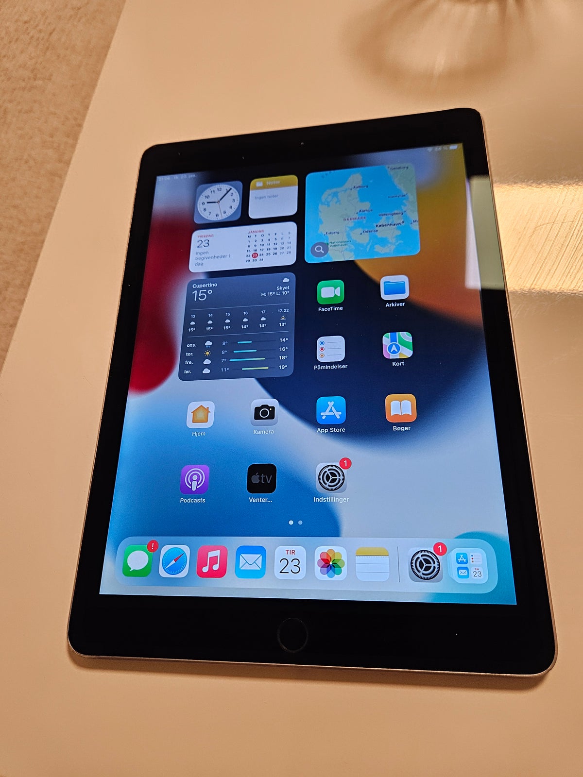 iPad Air 2, 32 GB, hvid