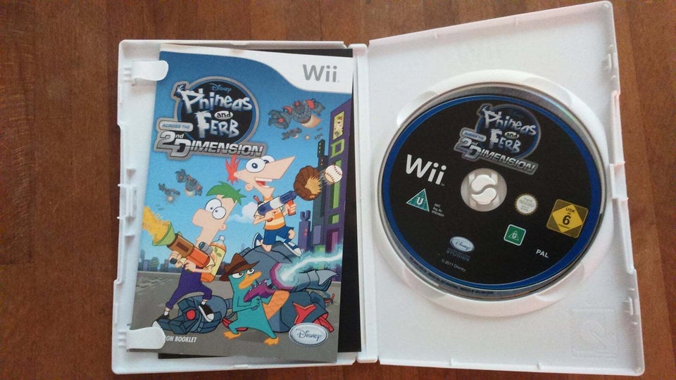 Phineas and Ferb across the 2nd Dimension, Nintendo Wii,