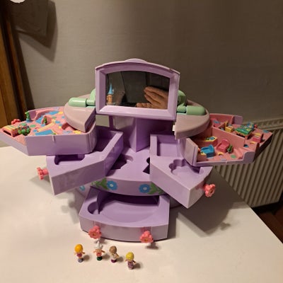 Polly Pocket, Smykkeskrin, Flot smykkeskrin fra Polly Pocket inkl de 4 originale figurer, som hører 