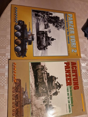 Panzer Vor! 2 Achtung Panzer, Concord, emne: hobby og sport, 2 bind med tyske kampvogne/infanteri me