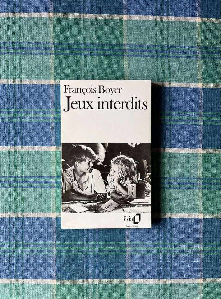 Jeux interdits, François Boyer, genre: roman