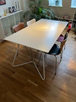 Spisebord, Hvid laminat, OK Design