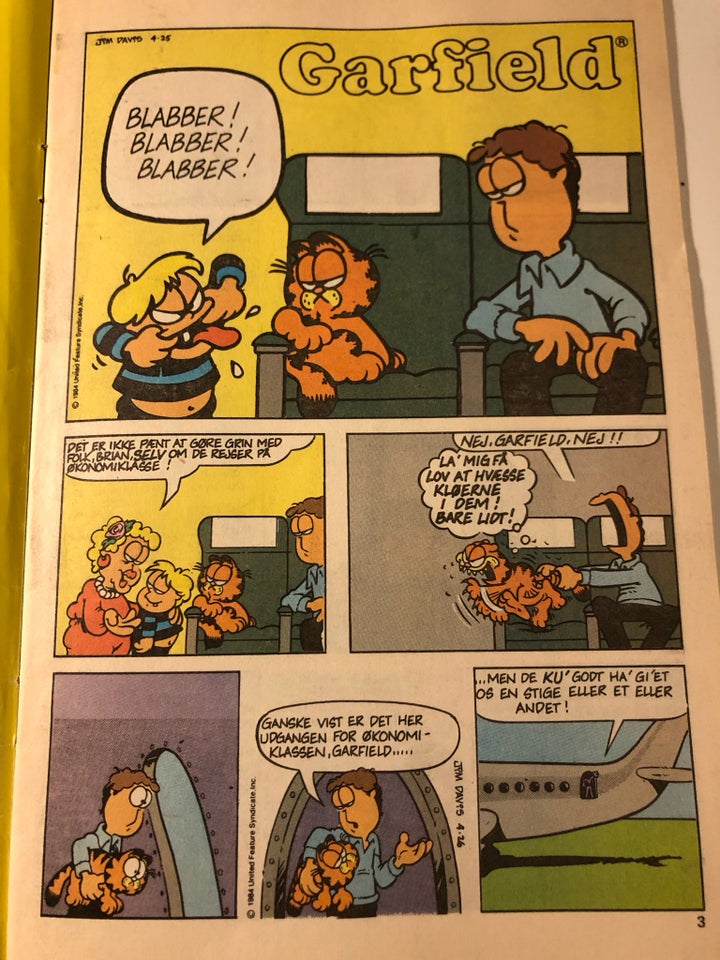 Garfield , Tegneserie