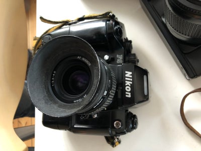 Nikon, spejlrefleks, God, 3 stk fine analoge Nikon F 301 500kr F501 AF 500 kr  F 4 1200 kr 