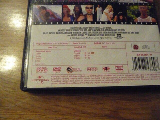 Death to the supermodels, DVD, komedie