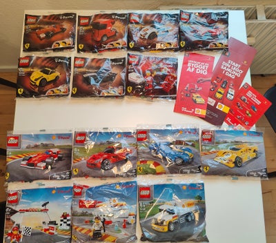 Lego Racers, Shell V-Power, Komplet samling af Lego sæt, lavet i samarbejde med Lego, Shell og Ferra