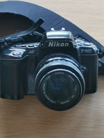 Kamera med 2 objektiver. , Nikon , F-601. AF