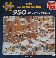 Street Life, Jan van Haasteren Comic Puzzzle, puslespil