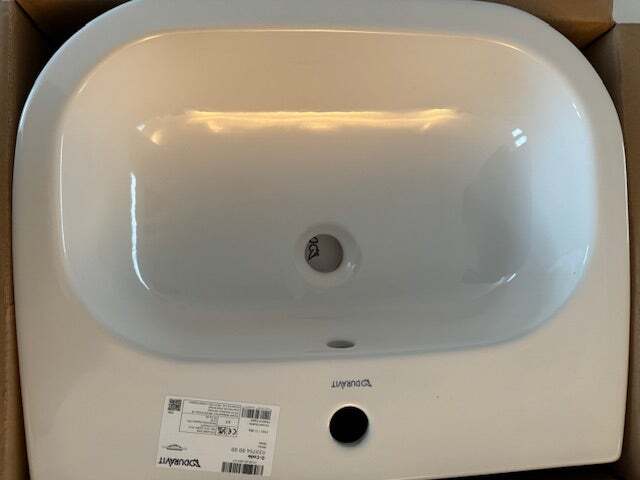 Håndvask Duravit D-Code hvid, helt ny
