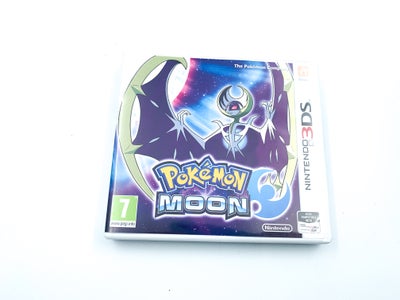 Pokemon Moon, Nintendo 3DS, Komplet med manual

Kan sendes med:
DAO for 42 kr.
GLS for 44 kr.