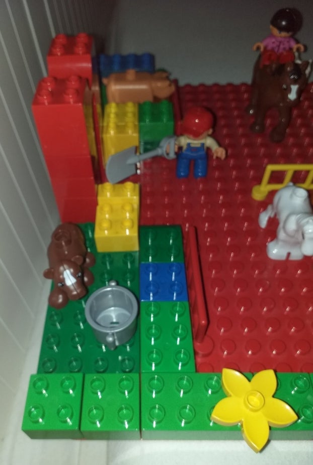 Lego Duplo, Ridestøvle, egen fantasi