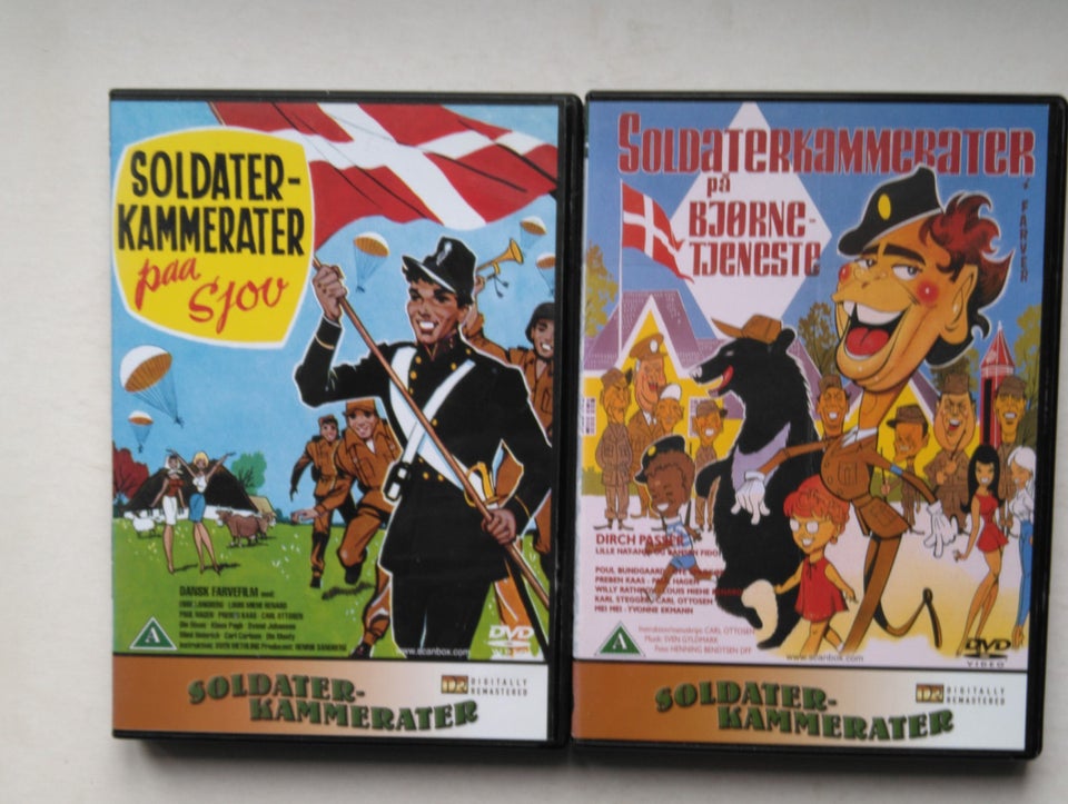 Soldaterkammerater , Den komplette samling, DVD