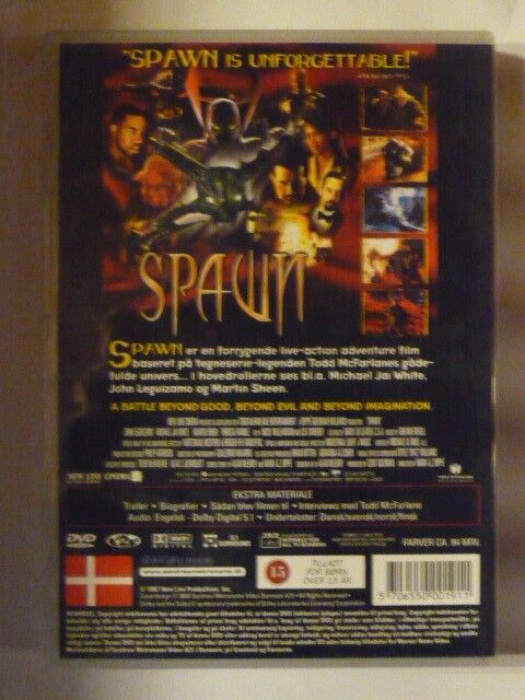 Spawn, DVD, action