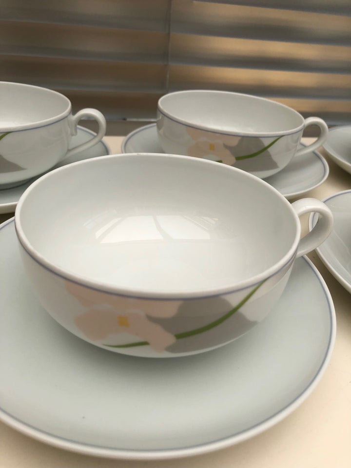 Porcelæn, The kop, Bing og Grøndahl Orkide grå