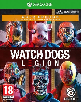 WATCH DOGS: LEGION GOLD EDITION, Xbox One, action, Watch Dogs: Legion - Gold Edition inkl. Season Pa