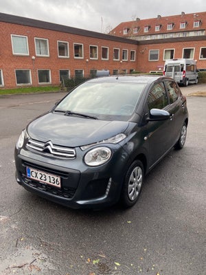 Citroën C1, 1,0 VTi 72 VTR, Benzin, 2019, km 57000, gråmetal, klimaanlæg, aircondition, ABS, airbag,