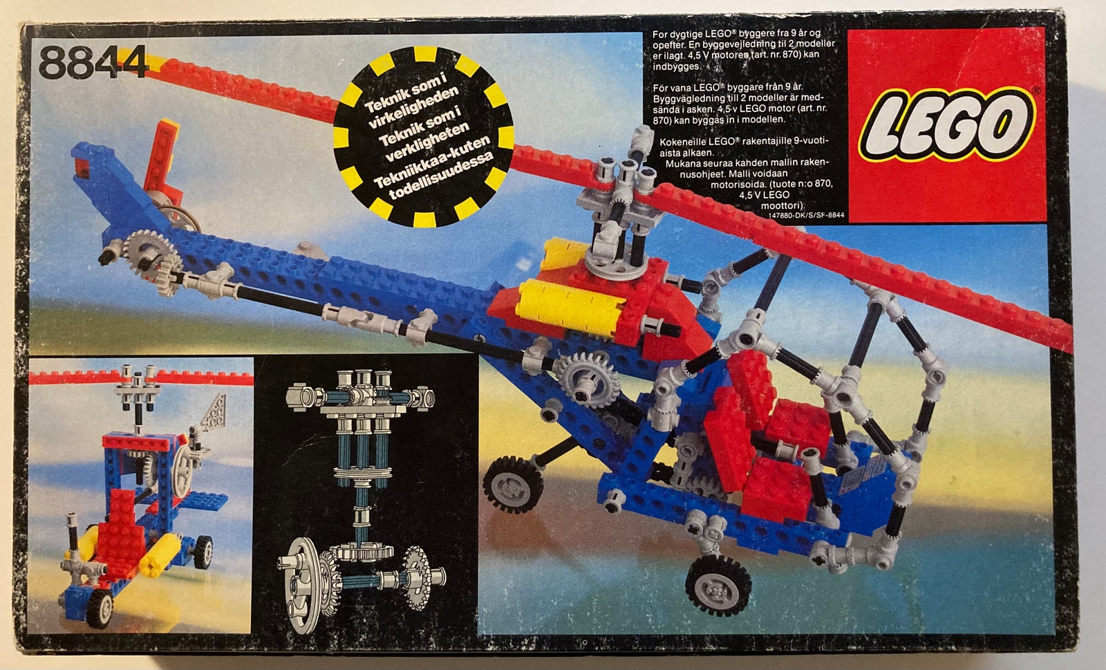 Lego Technic, 8844 – dba.dk – Køb og af Nyt og Brugt