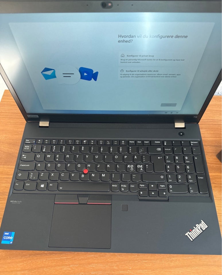 Lenovo T15 Gen2, Intel core i7 GHz, 16 GB GB ram