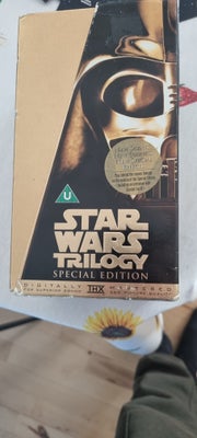 Science Fiction, Star Wars Trilogy Special Edition VHS, instruktør George Lucas, Sjælden special edi