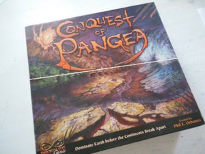 Conquest Of Pangea Board Game By Immortal Eyes Strategy Complete Very Nice