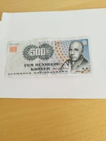 Danmark, sedler, 500