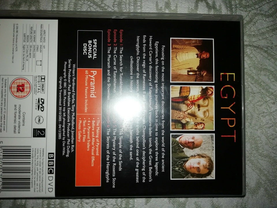 Ecypt, instruktør BBC , DVD