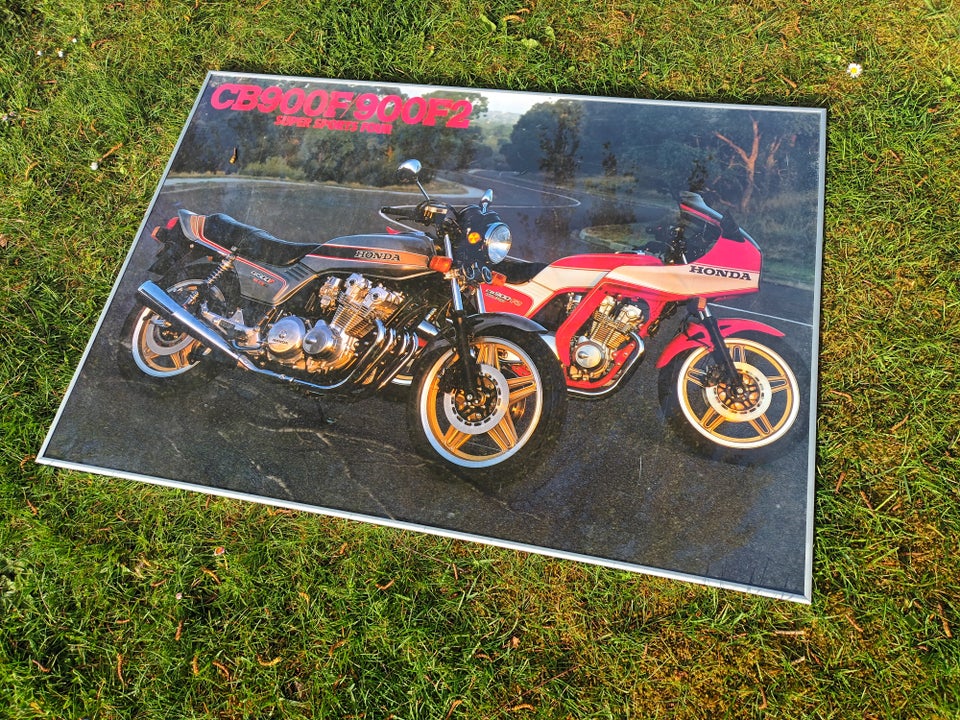 Plakat, motiv: Motorcykel, b: 100 h: 70