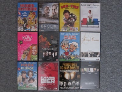 Danske film, DVD, TV-serier, og mini serier, originale.

Soldater kammerater den komplette samling (