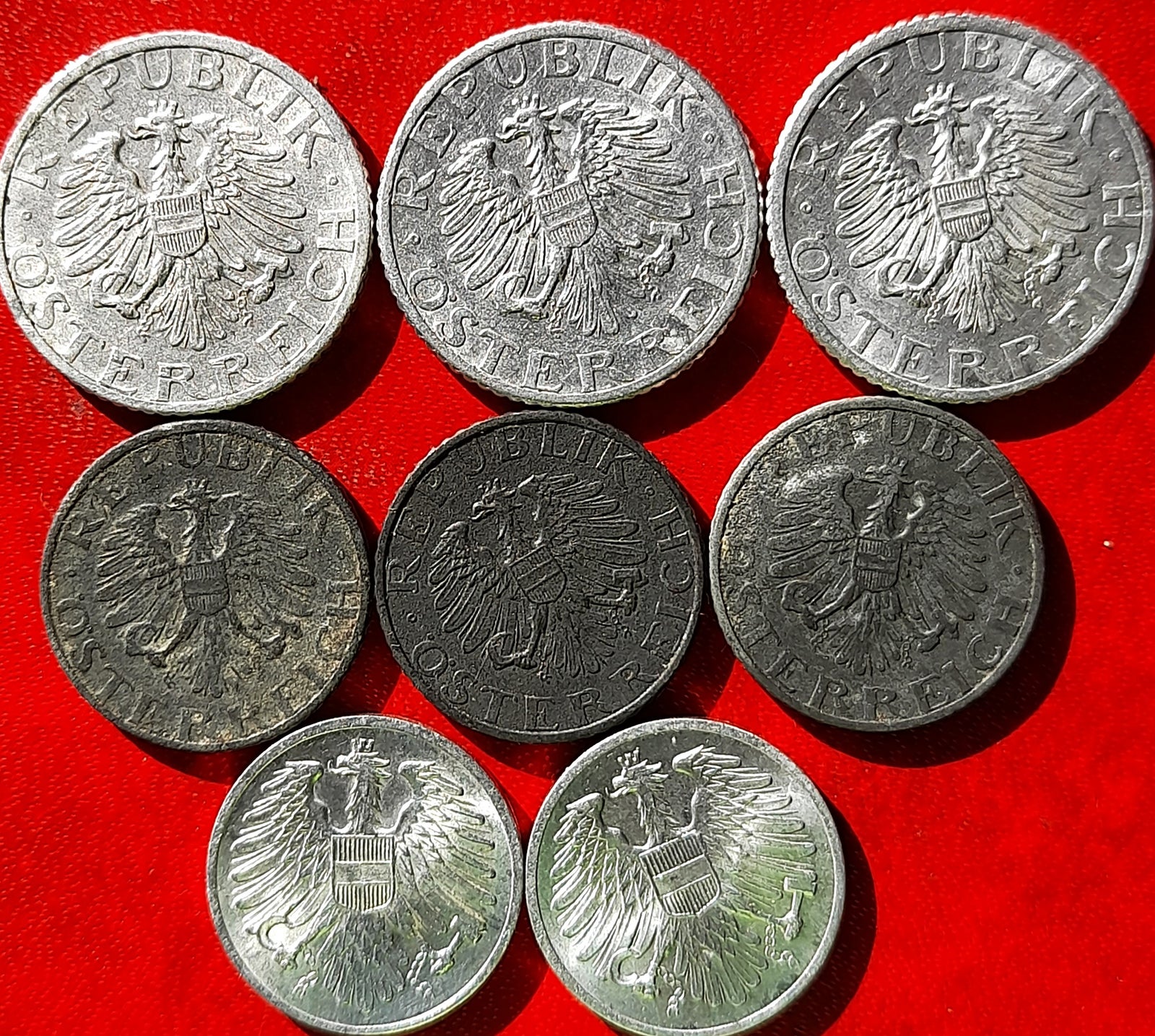 Vesteuropa, mønter, 19461996