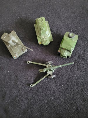 Andet, Dinky Toys Militære, Lot m 4 stk fra Dinky toys. 