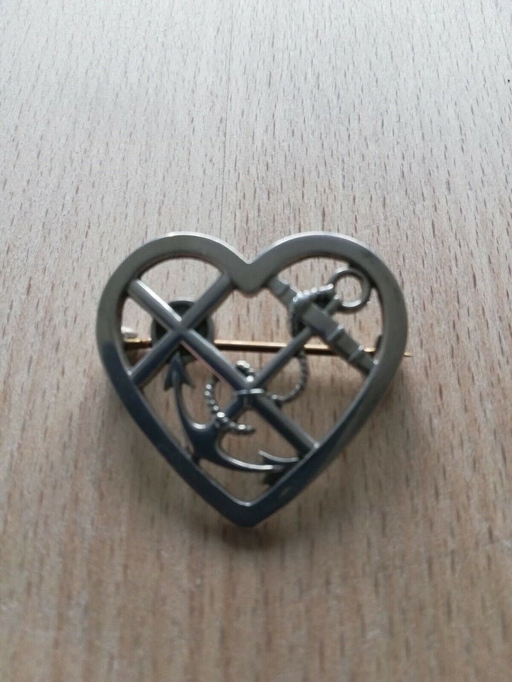 Broche, sølv, Georg Jensen