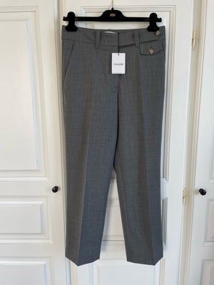 Bukser, Lovechild, str. 36,  Mørkegrå / Koksgrå,  44% uld, 54% polyester, 2% elastan,  Ubrugt, Super