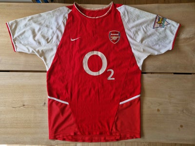 Fodboldtrøje, Arsenal 2002/2004, Nike, str. Small, Arsenal-trøje fra 2002. Størrelsesmærket er afvas