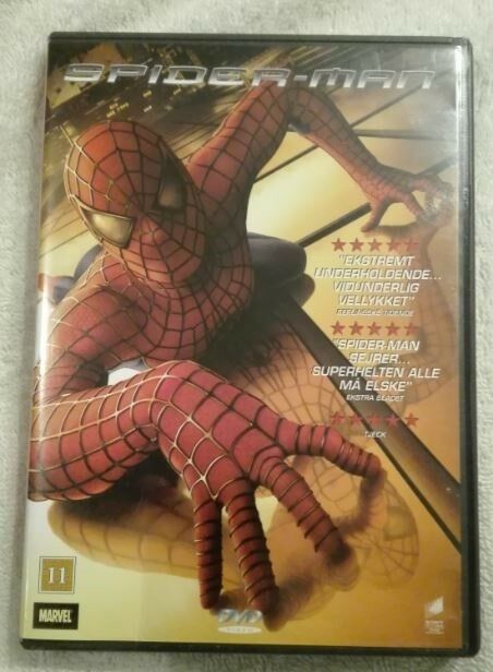 Spider-man, DVD, eventyr