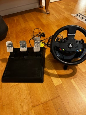 Rat & Pedaler, Xbox, Trustmaster, God, ThrustMaster TMX Force Feedback Rat og pedalsæt PC Microsoft 