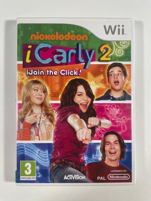 iCarly 2, Nintendo Wii, iCarly 2.

Komplet med manual. 

Kan spilles på: 
Nintendo Wii 
Nintendo Wii