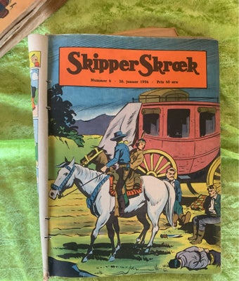 Tegneserier, Gl skipperskræk tegneserier
Nr 52(1948)
Nr 30(1949)
Nr 50(1953)
Nr 4(1954)
40krstk
Alle
