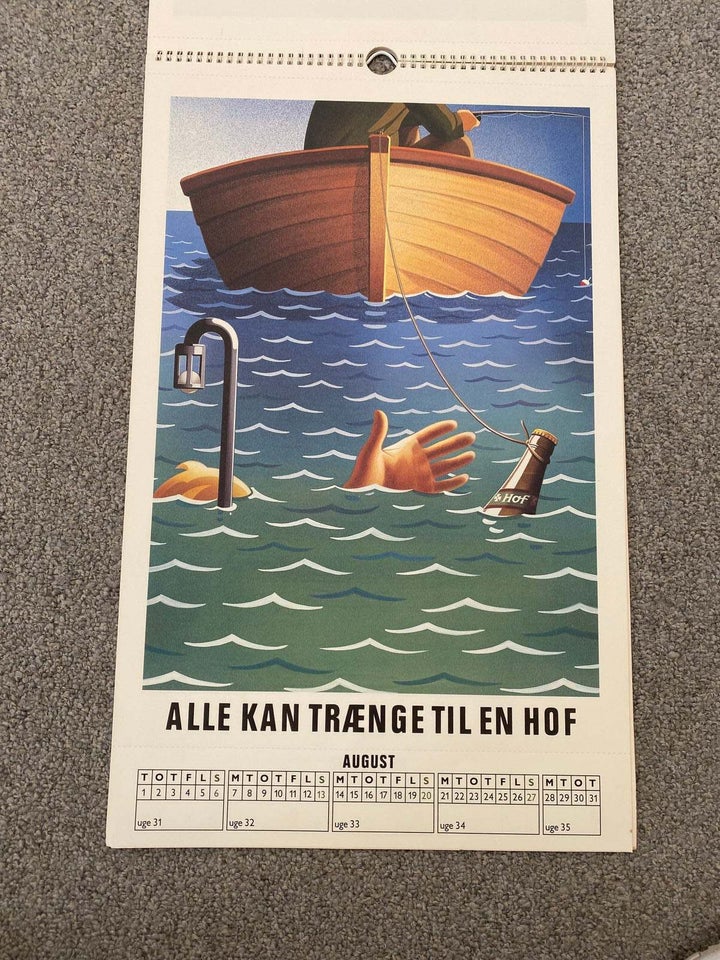 Plakater, Carlsberg kalender 1989