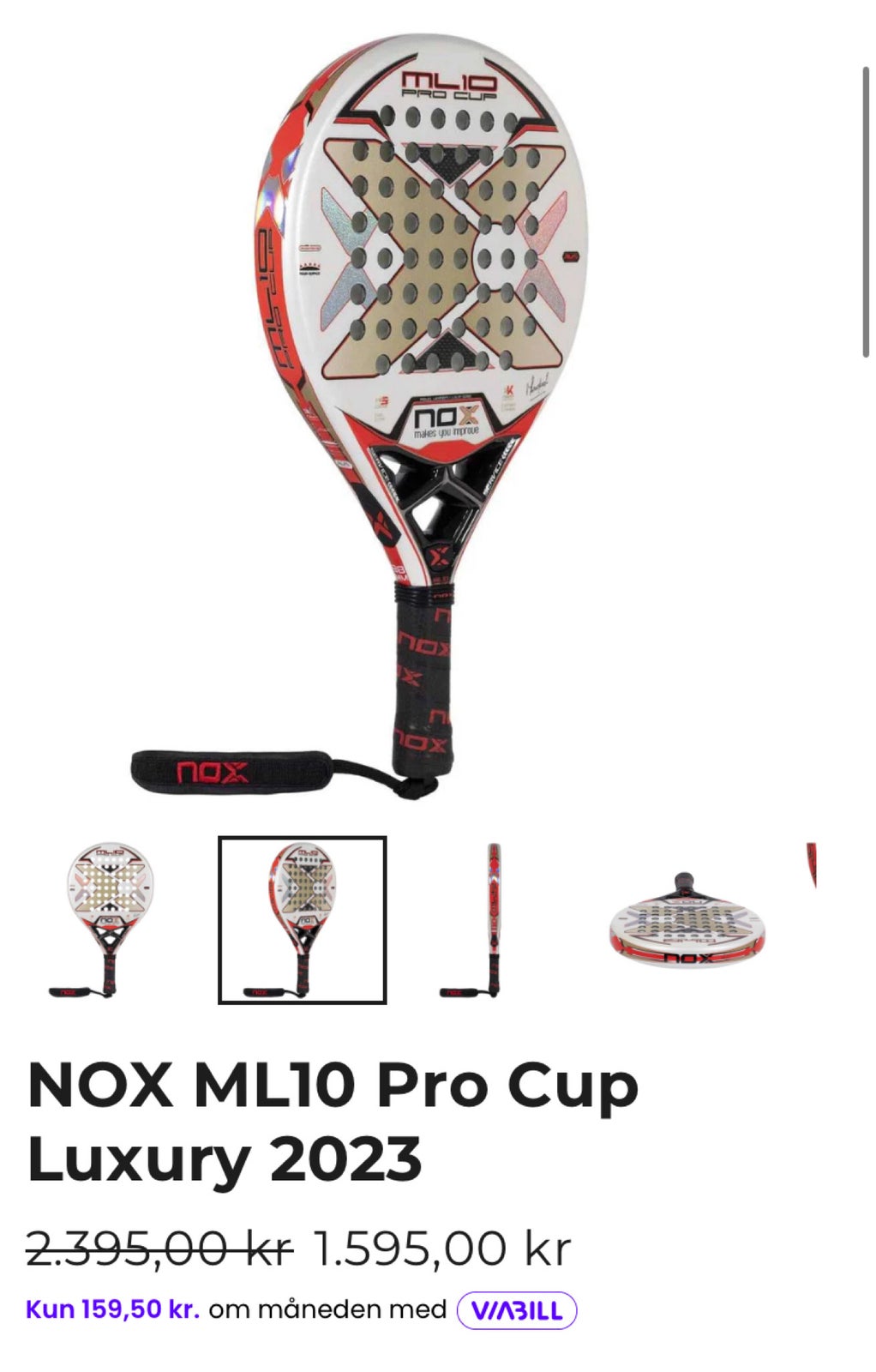 Padel bat, NOX ML10 pro cup luxury