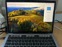 MacBook Pro, Macbook Pro 13” 2018, 2,7 GHz quad core intel I7