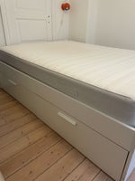 1½ seng, IKEA Brimnes, b: 140 l: 200
