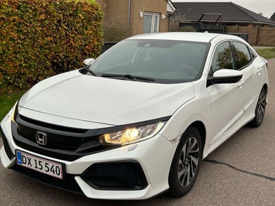 Honda Civic modelår 2017, Benzin